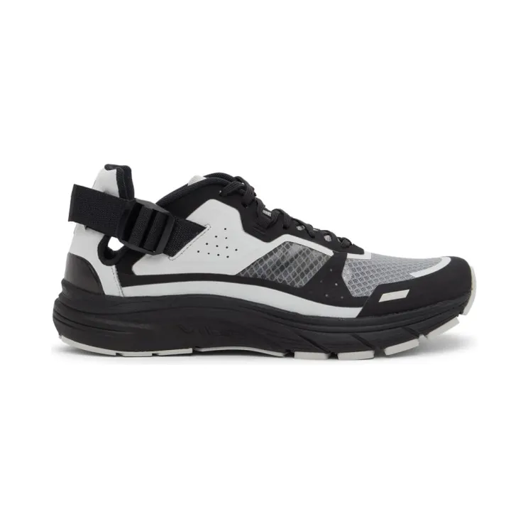 11 by Boris Bidjan Saberi Black and Grey Salomon Edition Bamba 6 Sneakers (125 11xS)