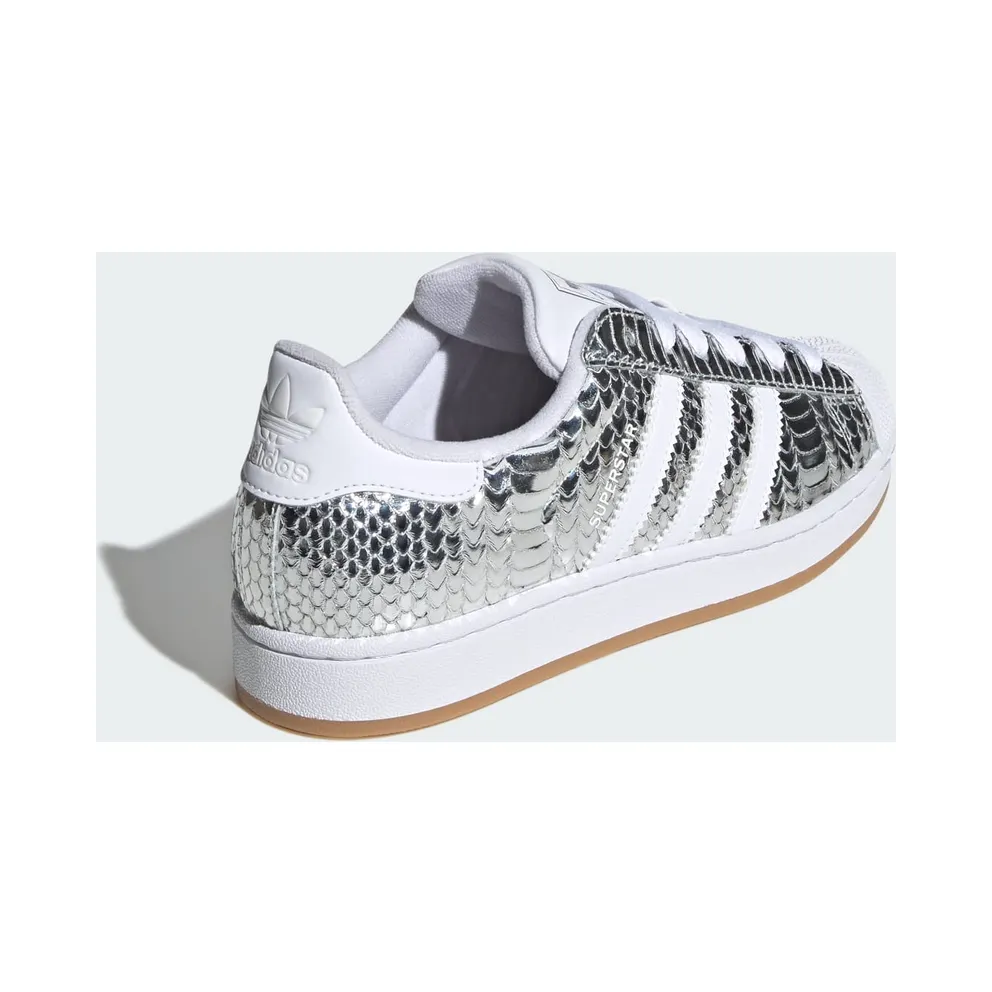 Adidas SUPERSTAR II Shoes Silver Metallic / Cloud White / Grey Two (KH9020)