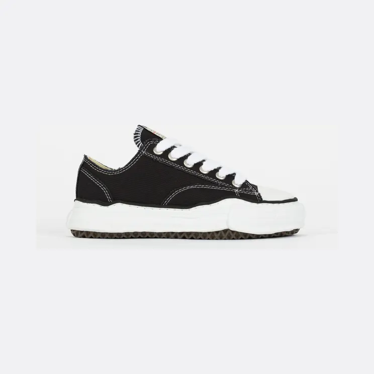Maison Mihara Yasuhiro Peterson OG Sole Canvas “Black/White” (A01FW702-BLKWHT)