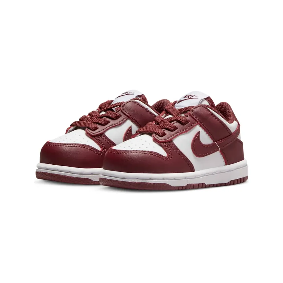 Nike Dunk Low White Gym Red Redwood (FB9107-115)
