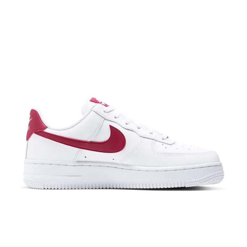 Nike Air Force 1 Low ’07 White Noble Red (315115-154)