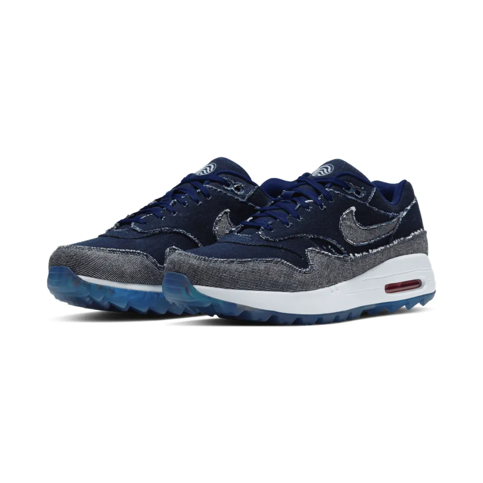 Nike Air Max 1 Golf No Denim Allowed Navy Blue Void/Hyper Pink-Thunderstorm (CI6876-400)