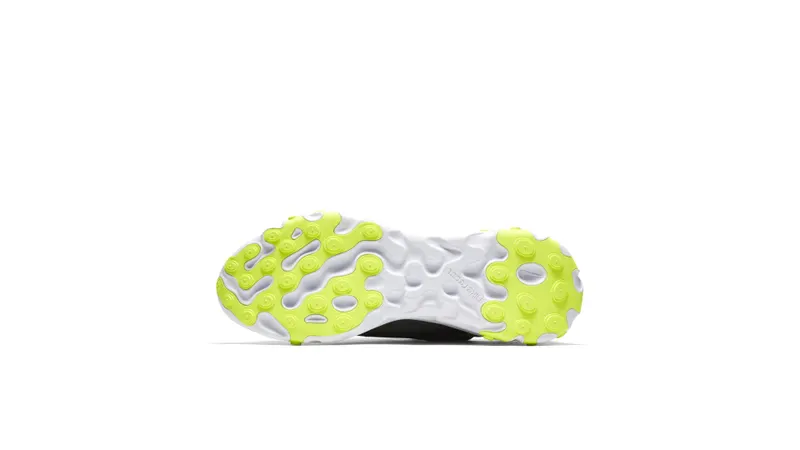 Nike React Element 55 Black Wolf Grey Volt Black/Wolf Grey-Volt-White (BQ6166-001)
