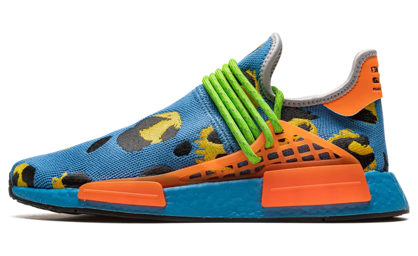 adidas HU NMD ANIMAL PRINT Altered Blue / Core Black / Bold Gold (HP3220)