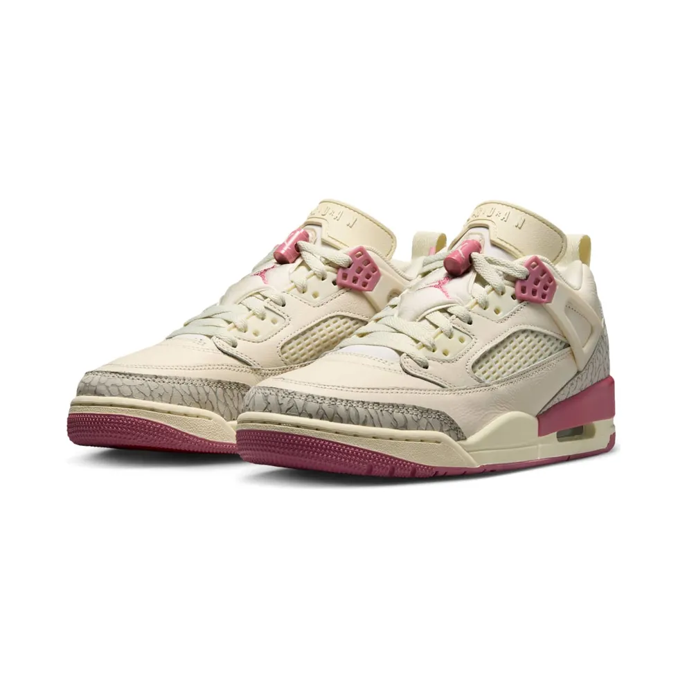 Jordan Spiz’ike Low – “Pale Ivory / Track Red / Coconut Milk / Desert Berry” (IR1836-103)