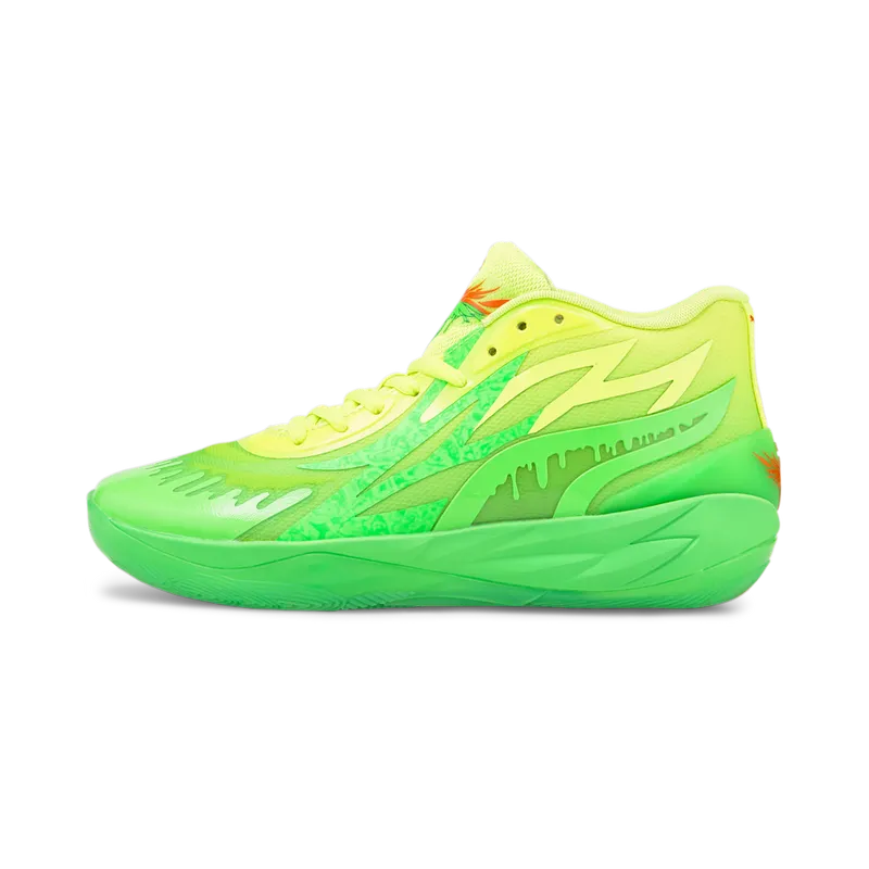 Puma x NICKELODEON SLIME™ MB.02 Basketball Shoes Green (377584-01)