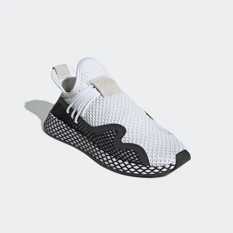 adidas Deerupt S Cloud White Core Black Cloud White/Core Black/Cloud White (BD7874)