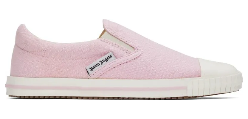 Palm Angels Pink Vulcanized Slip-On Sneakers (PWIA046S22FAB0013001)