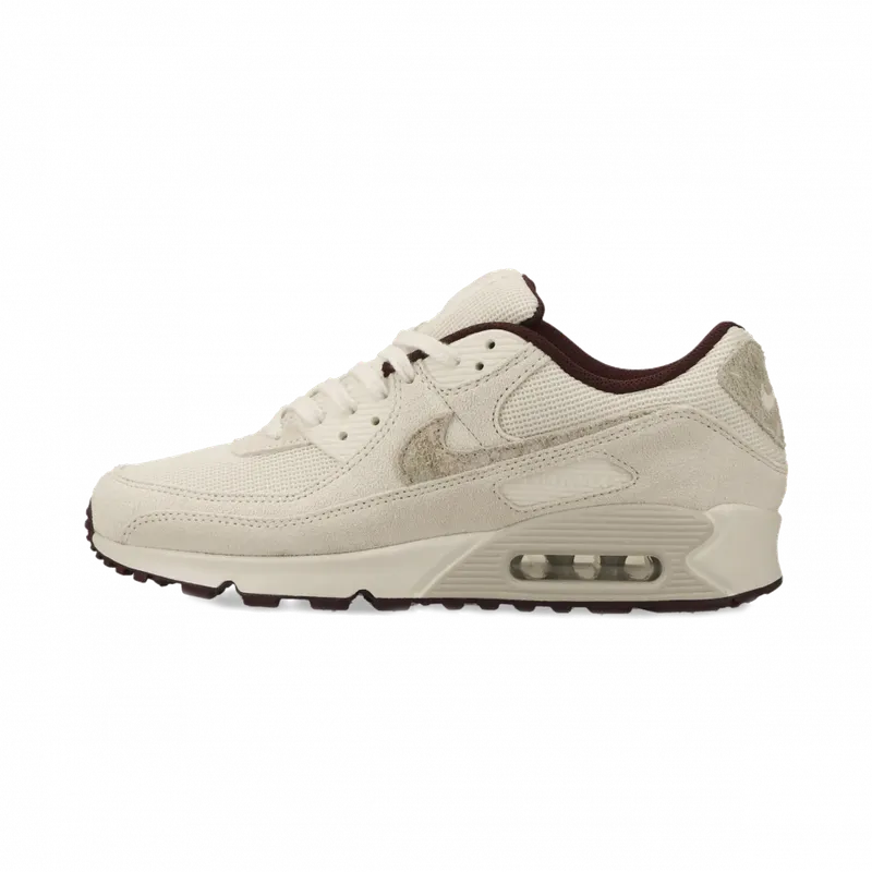Nike Air Max 90 PRM “Burgundy Crush” (phantom / phantom / light bone) – HQ1712-001