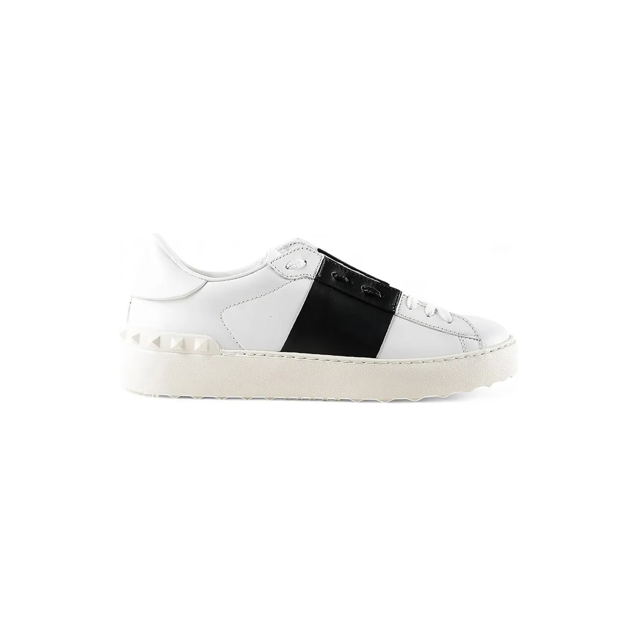 Valentino Garavani Open White Black Band White (QW2S0781BLU_A01)