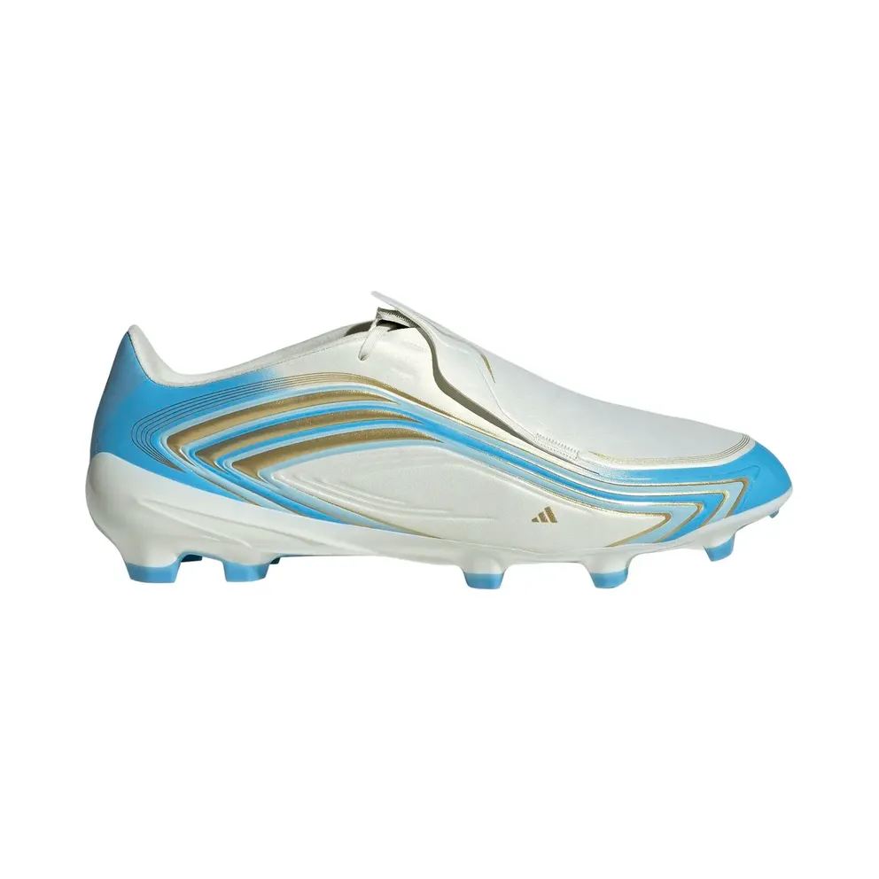 adidas F50 Messi League Firm Ground Football Boots “Ivory / Semi Blue Burst / Icey Blue” (IH1902)