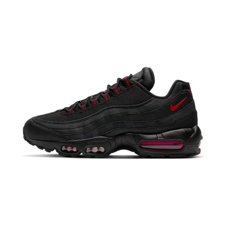 Nike Air Max 95 “Black / Dark Smoke Grey / University Red” (DD7114-001)