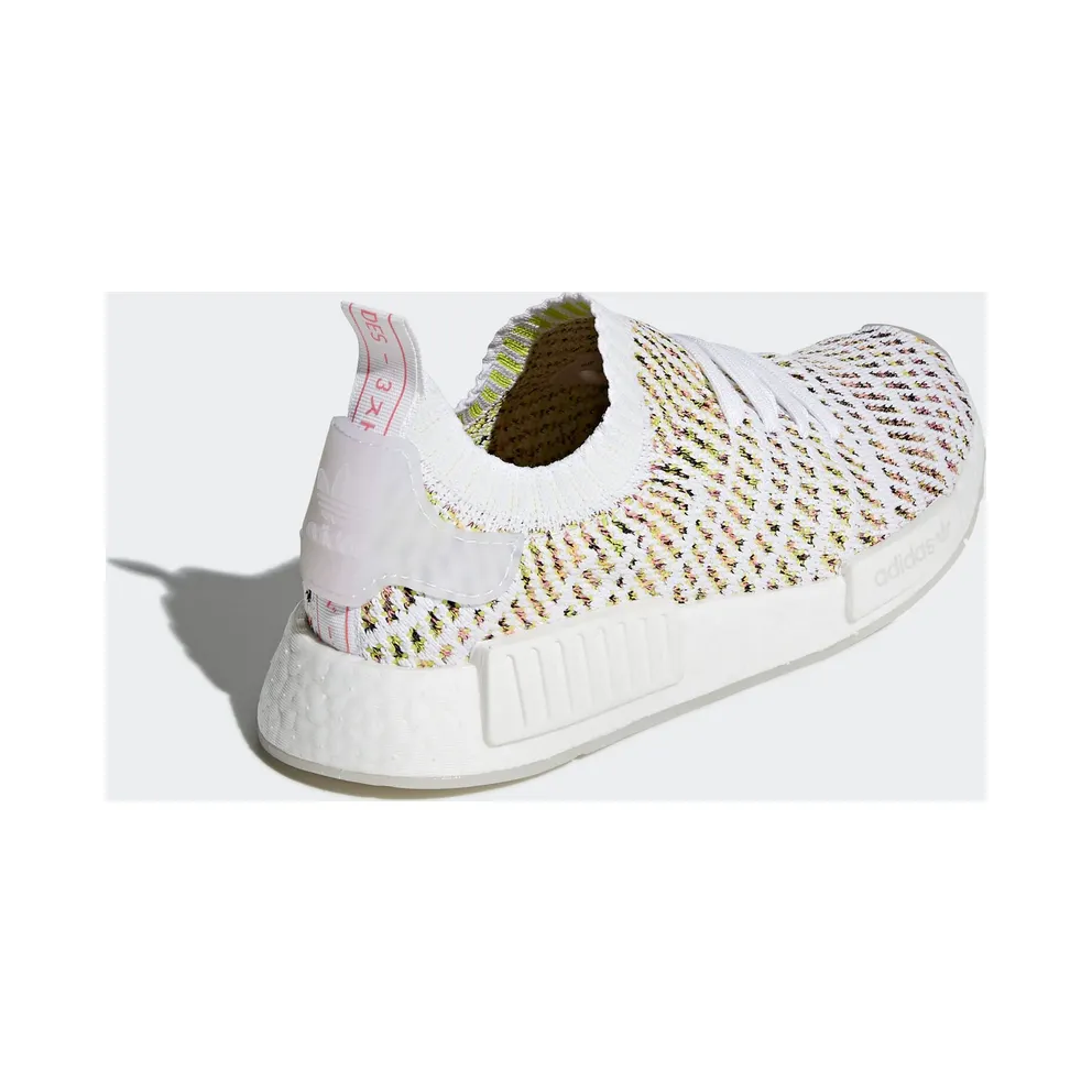 adidas NMD R1 STLT Multi-Color (W) Cloud White/Semi Solar Yellow/Solar Pink (B43838)