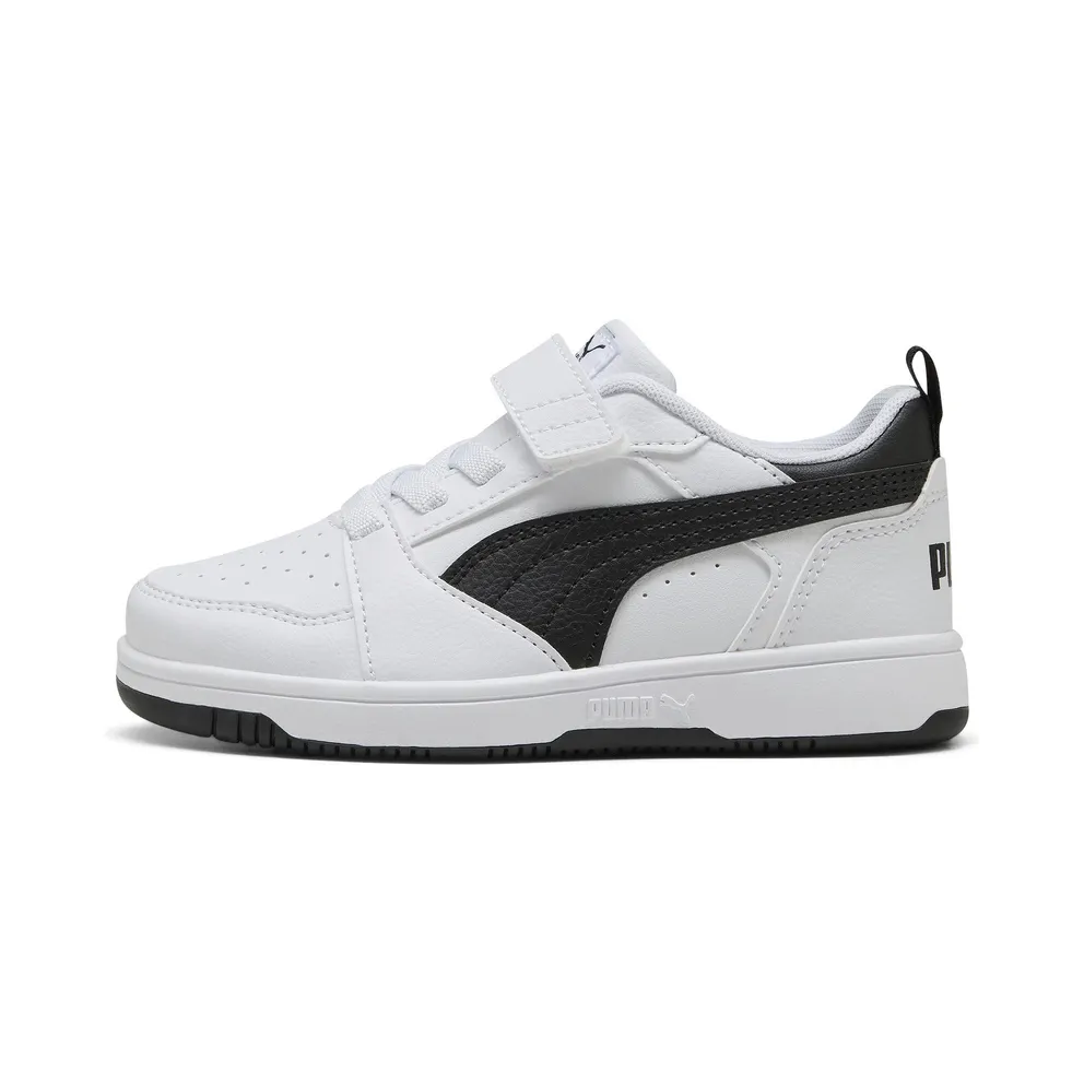 Puma Rebound V6 Lo “Puma White / Puma Black / Puma Black” (397419_02)