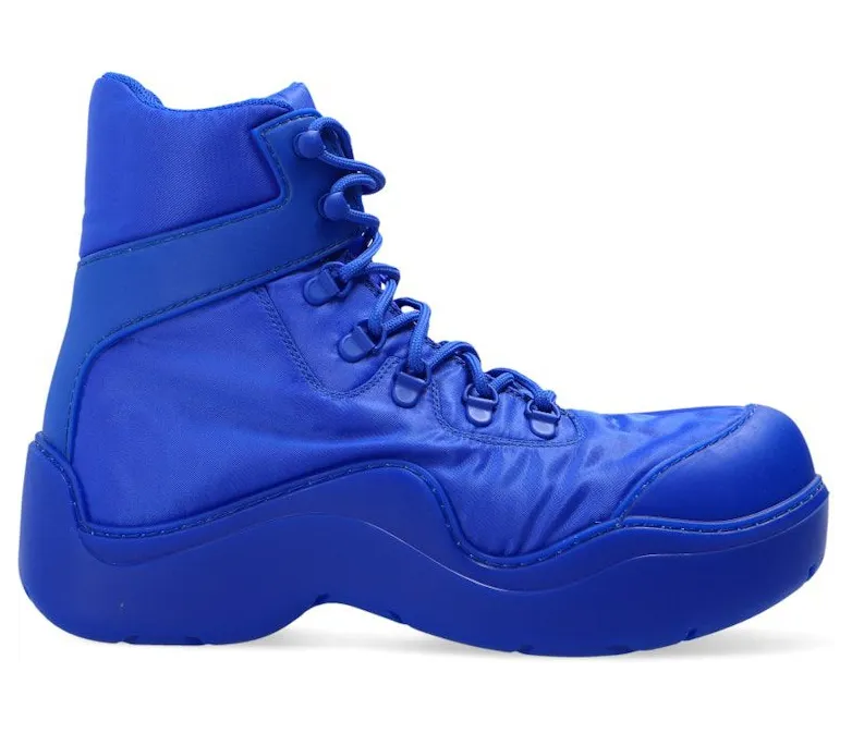 Bottega Veneta Puddle Bomber Ankle Boot Cobalt (667218VBSD74209)