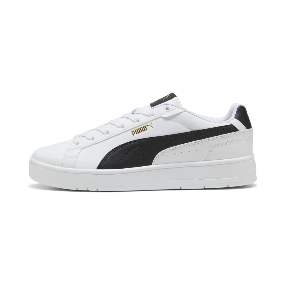 Puma Court Classico “Puma White / Puma Black / Puma Gold” (400284_03)