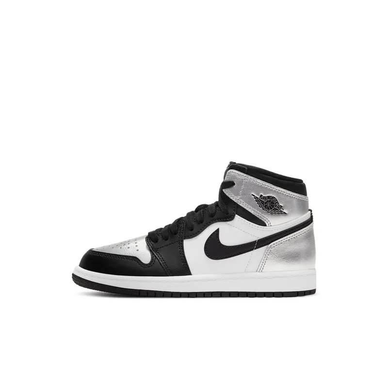 Air Jordan 1 Retro High Silver Toe (PS) (2021) – “Black / Metallic Silver White Black” (CU0449-001)