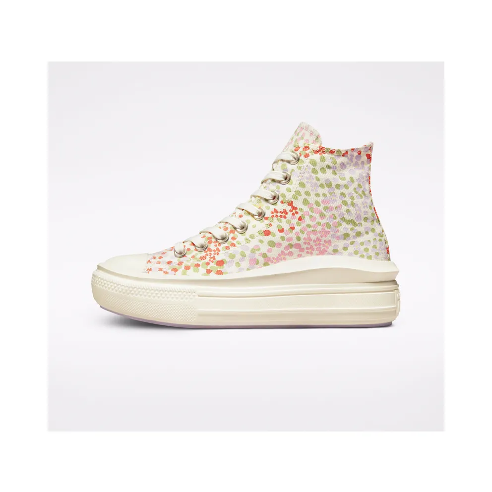 Converse Chuck Taylor All Star Move Platform Floral Egret/Multi/Black (A01593C)