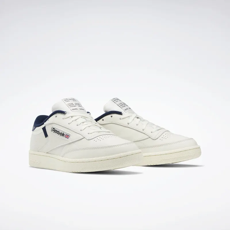 Reebok Club C 85 Vintage Navy Chalk/Classic White-Collegiate Navy (Other Brands Other)