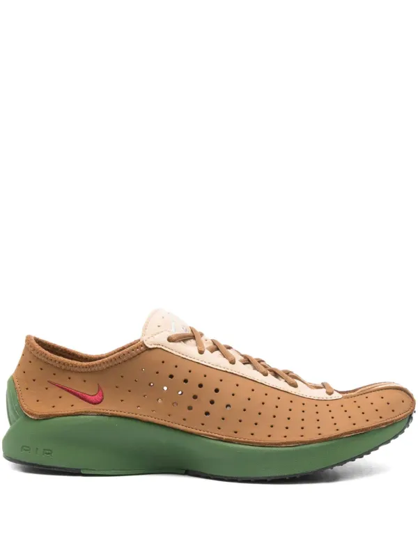 Nike Air Superfly leren sneakers with geperforeerde details – Brown (HQ7955)