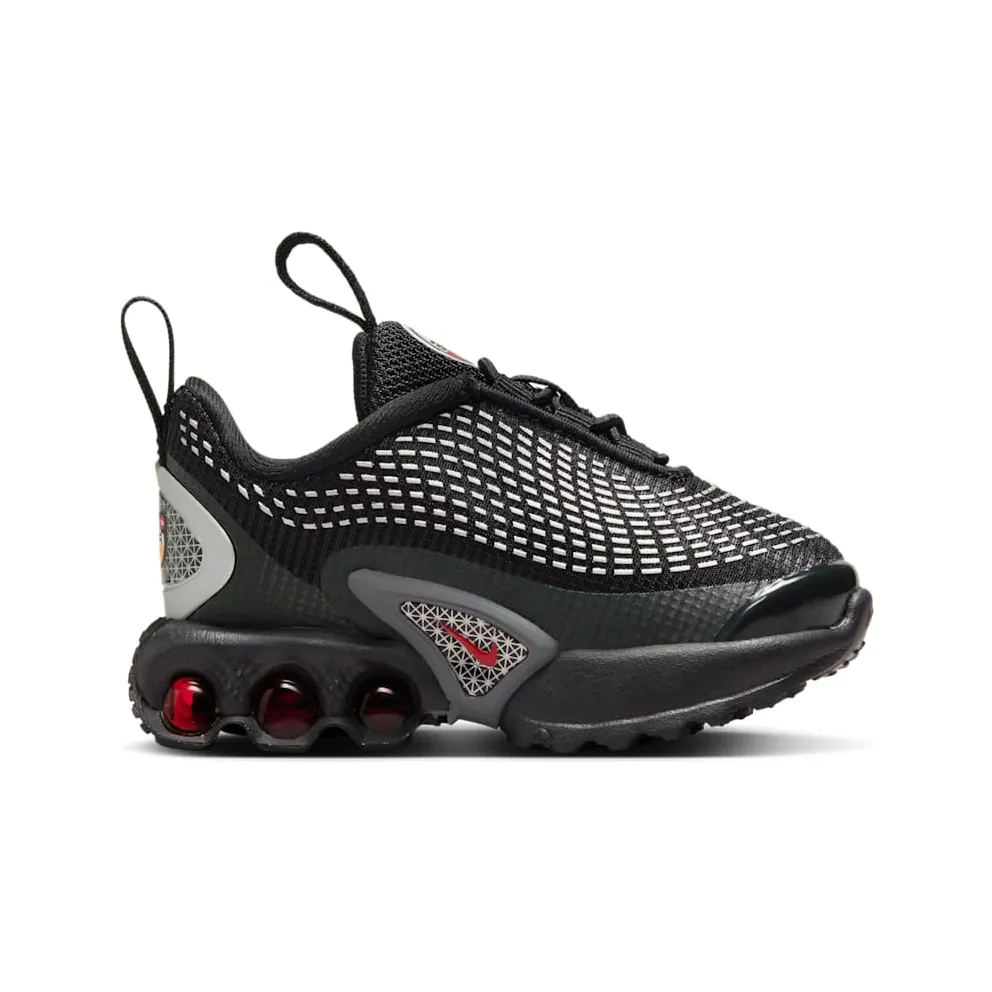 Nike Air Max Dn “Black / Metallic Silver / University Red” (FN4452-009)