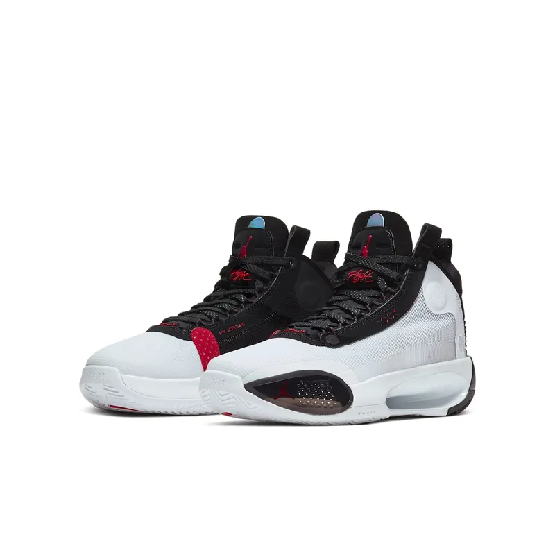 Jordan XXXIV White Black Red (BQ3384-100)