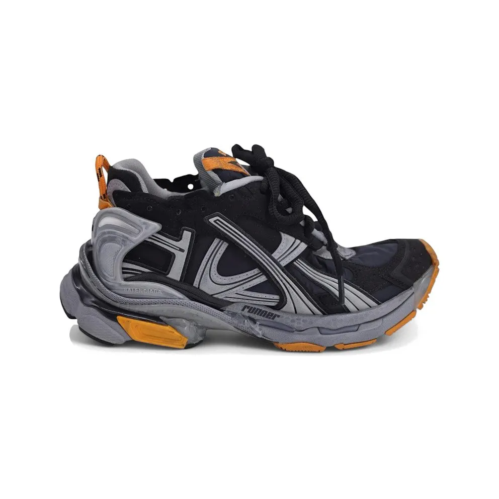 Balenciaga Runner Worn-Out Black Fluo Orange (772774 W3RNY 1878)