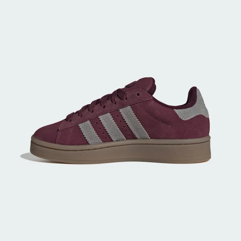 Adidas CAMPUS 00s Shoes Maroon / Khaki Three / Gum (KI9410)