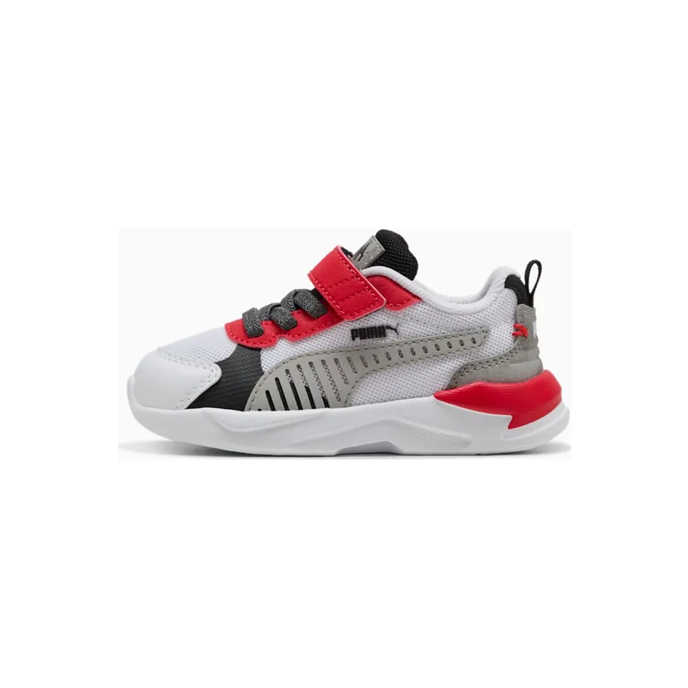 Puma X-Ray MID 90s “Puma White / Gray Echo / For All Time Red” (405025_01)