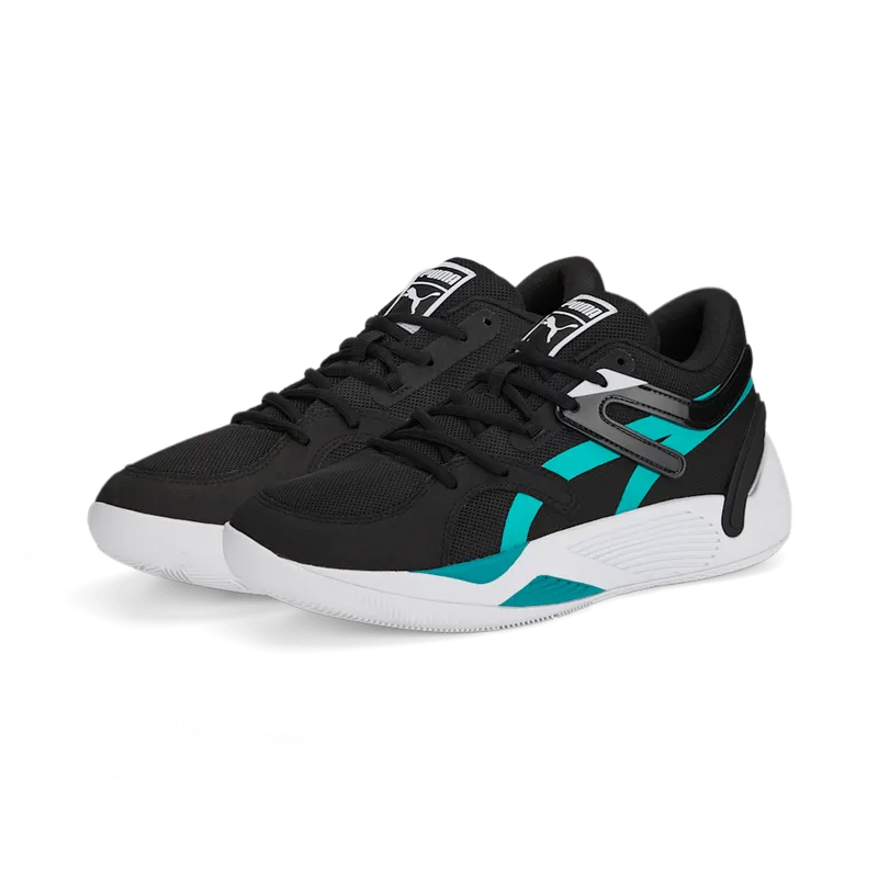 Men’s PUMA Trc Blaze Court Black/Deep Aqua (376582-16)