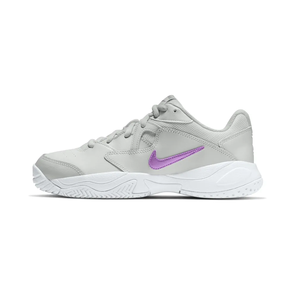 NikeCourt Lite 2 Hardcourt Grey “Photon Dust / White / Fuchsia Glow” (AR8838-024)