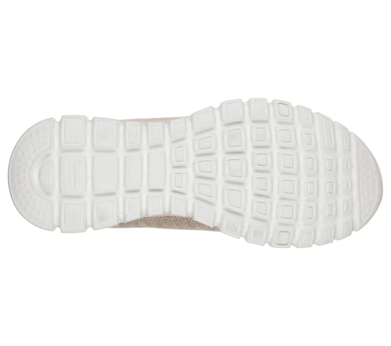 Skechers Graceful – Twisted Fortune – Natuurlijk / Coral – “Beige” (12614 NTCL)