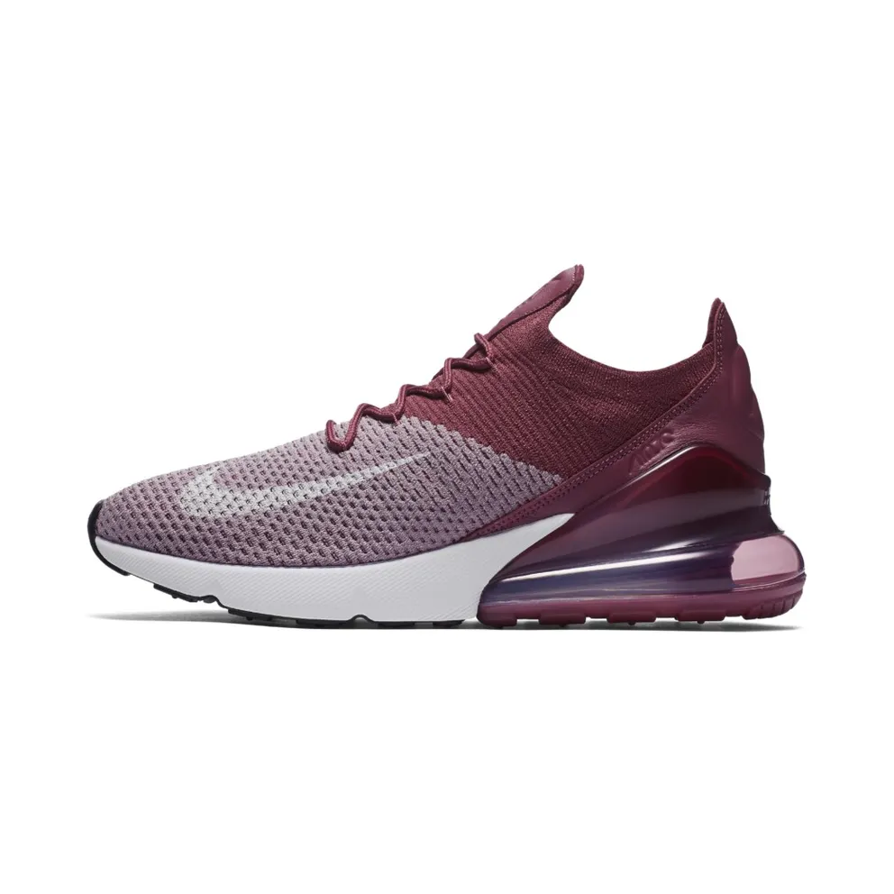 Nike Air Max 270 Flyknit Plum Fog Plum Fog/White-Vintage Wine-Total Crimson (AO1023-500)