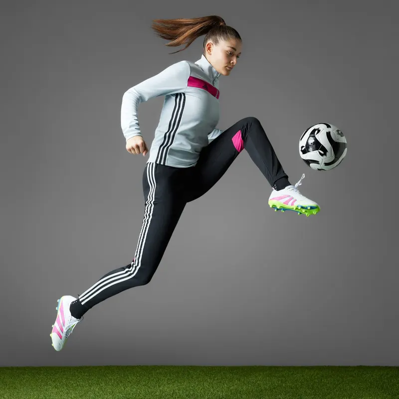 adidas Predator League FG/MG Cloud White Lucid Pink Lucid Lemon (ID1330)