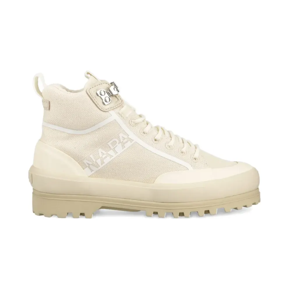 Napapijri x Superga with chunky zool – Beige (NP0A4HMD)