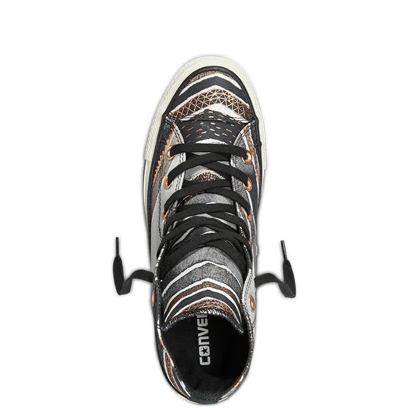 Converse Chuck Taylor All-Star Hi Festive Stripe Black Dolphin (W) (551564C)