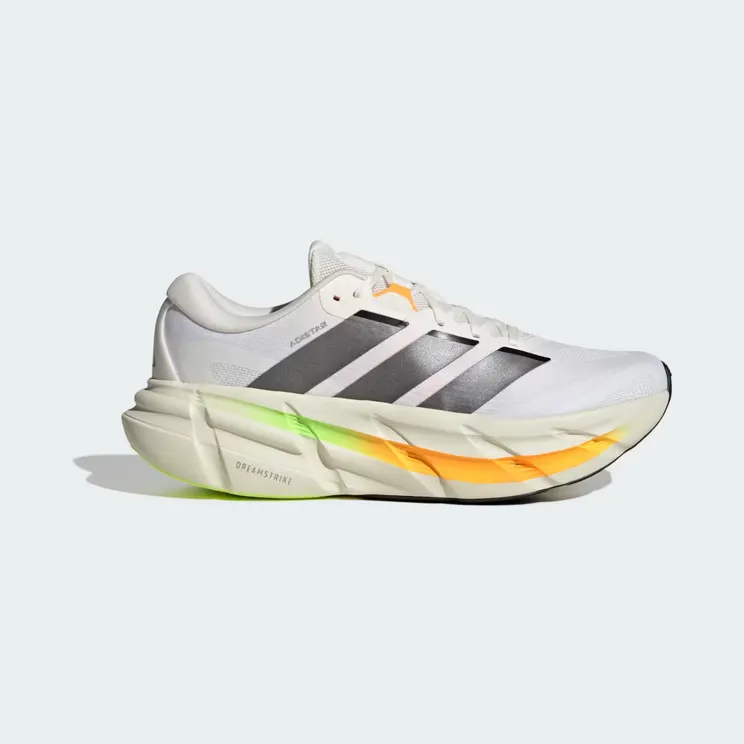 adidas Adistar 5 Running “Cloud White / Iron Metallic / Lucid Tangerine” (IH7178)