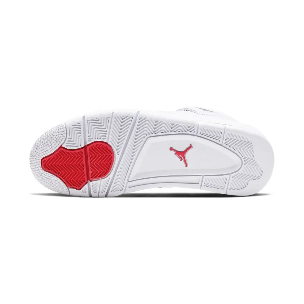 Jordan 4 Retro Metallic Red White/Metallic Silver-University Red (CT8527-112)