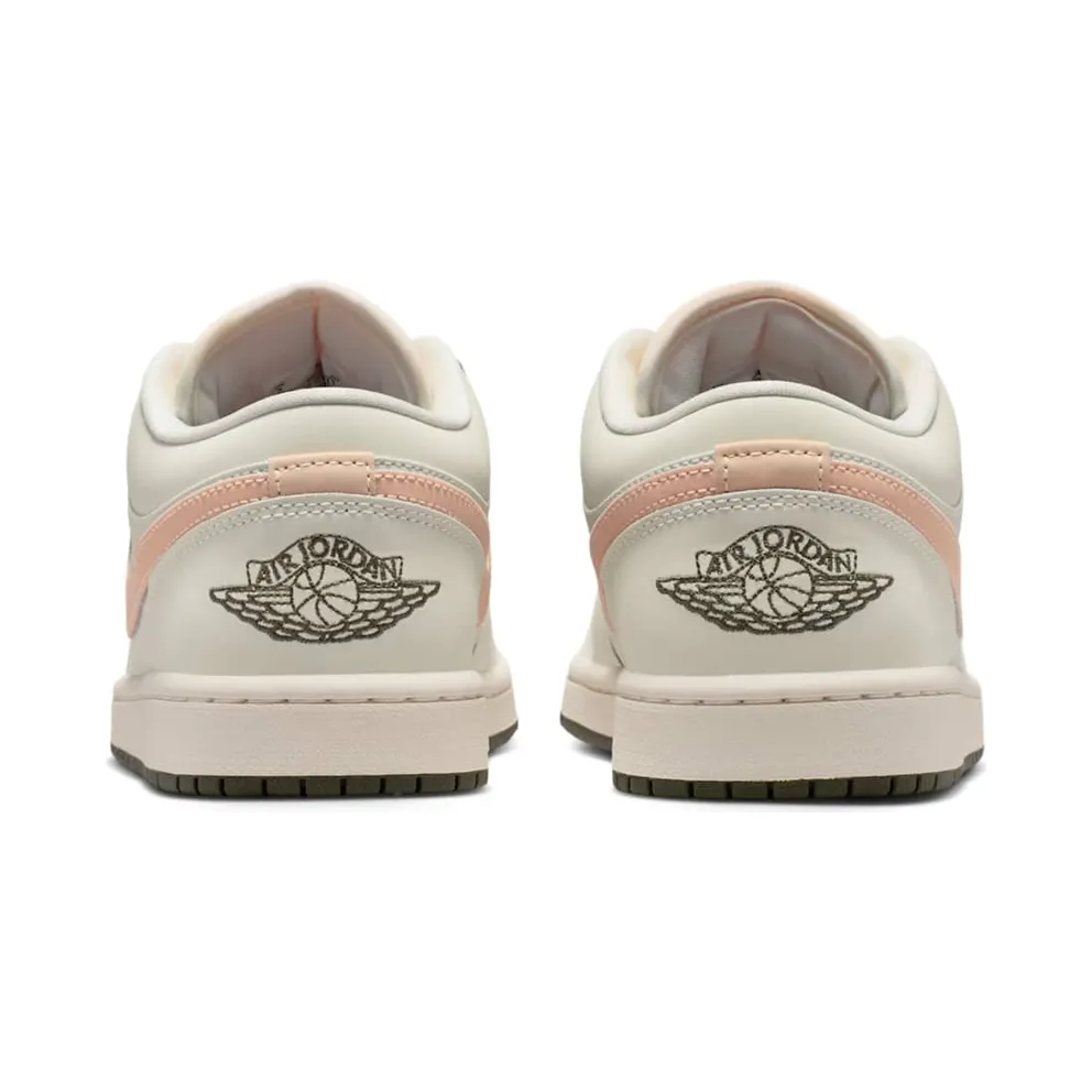 Jordan 1 Low “Sail Crimson Tint Khaki” (DC0774-111)