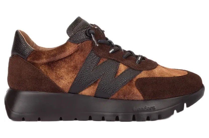 Wonders sneaker Bruin (A-24111-Brown)