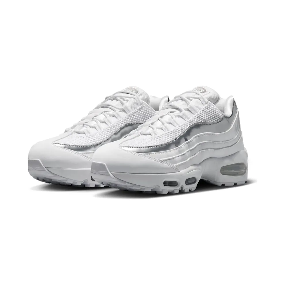 Nike Air Max 95 White/Light Charcoal/Metallic Silver (IR1129-100)