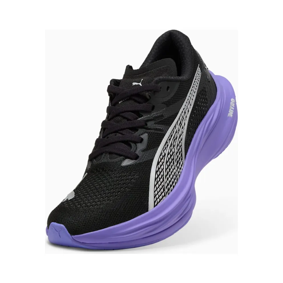 Puma Deviate Nitro 3 Black Dark Amethyst (309708-24)