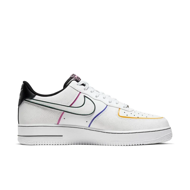Nike  Air Force 1 Low Day of the Dead (2019) White/Black-Multi-Color (CT1138-100)