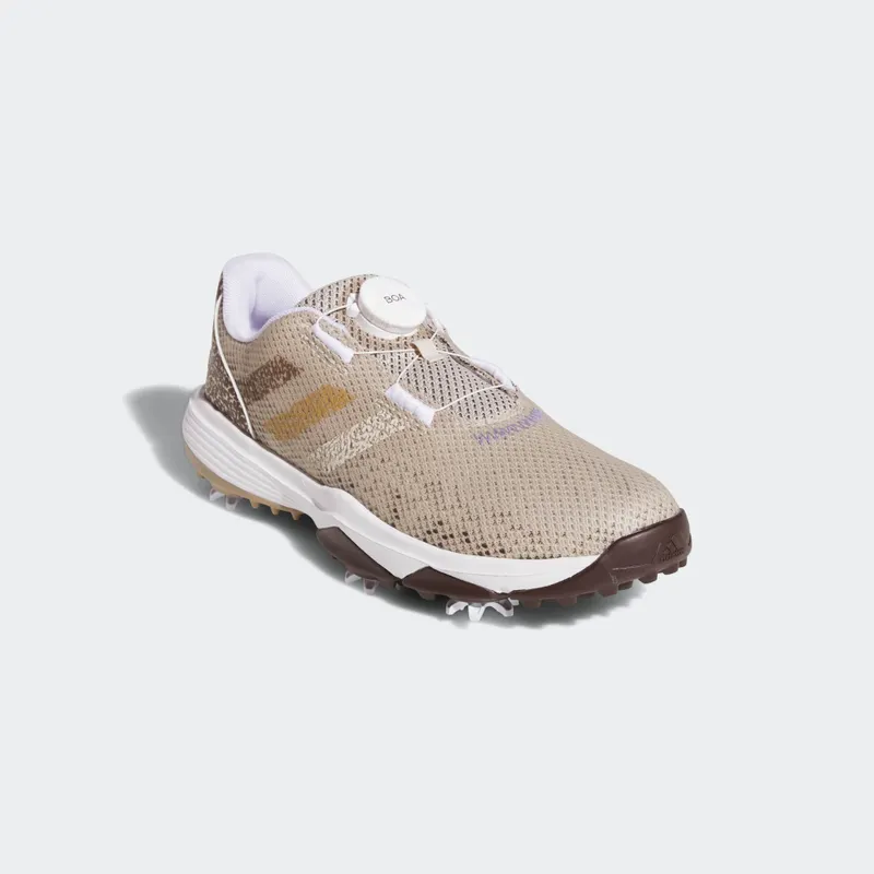 Adidas Junior Codechaos 22 BOA Golf Shoes Bliss / Brown / Light Purple (GV6680)