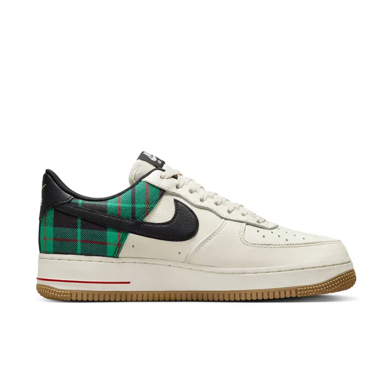 Nike Air Force 1 Low ’07 LX “Plaid Pale Ivory Stadium Green” (DV0791-100)