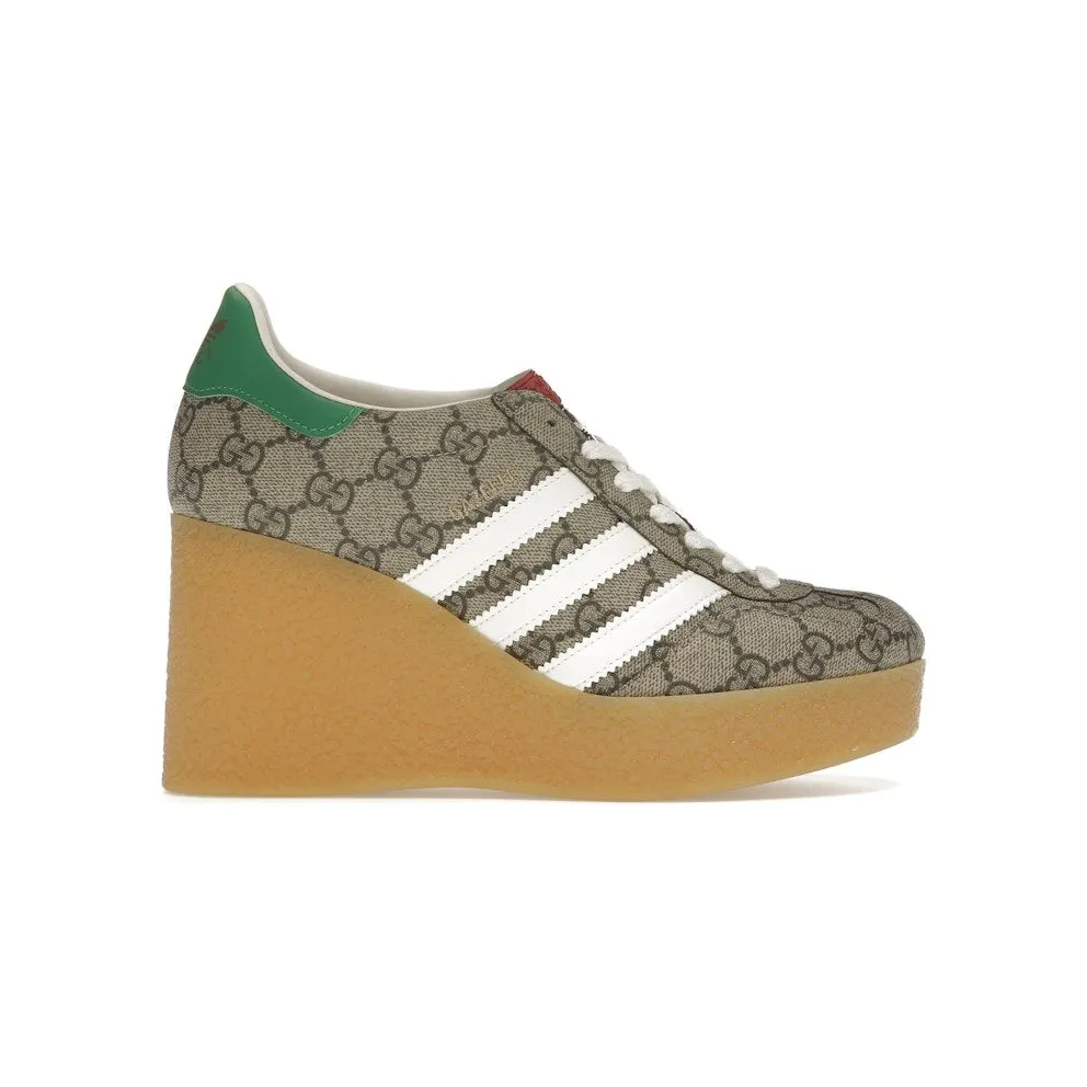 adidas x Gucci Gazelle Wedge Beige GG Monogram (725655 FAAR3 9751)