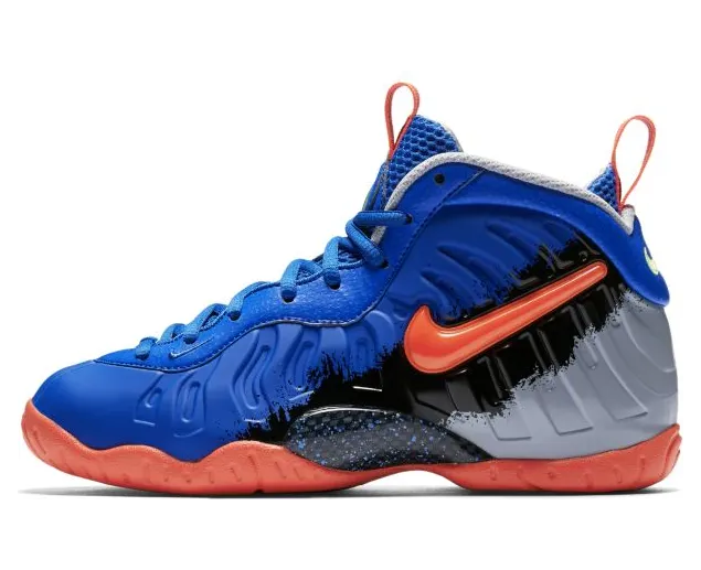 Nike Little Posite Pro ‘Nerf’ Racer Blue/Total Crimson-Green Strike (644792-403)