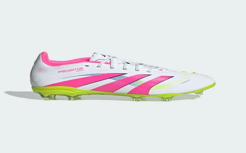 adidas Predator Elite FG Cloud White Lucid Pink Lucid Lemon (ID3757)