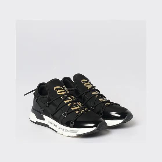 Versace Mesh Sneakers Black (80YA3SA6ZSE16899)