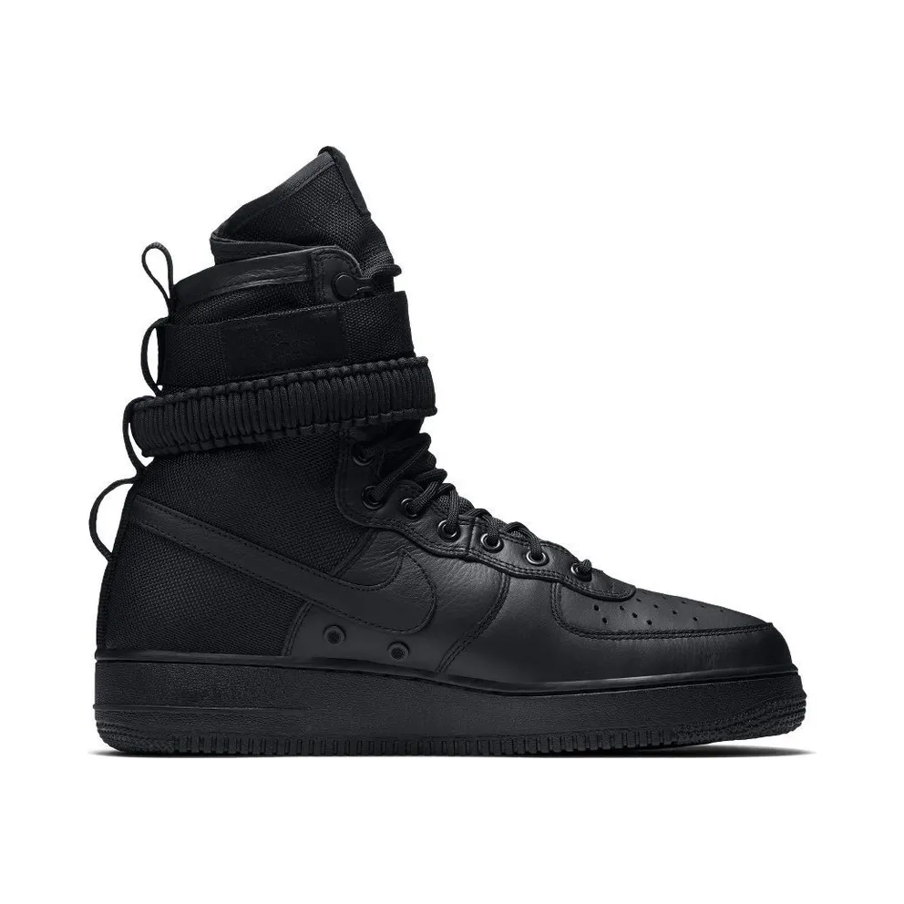 Nike SF Air Force 1 High Triple Black Black/Black (864024-003)